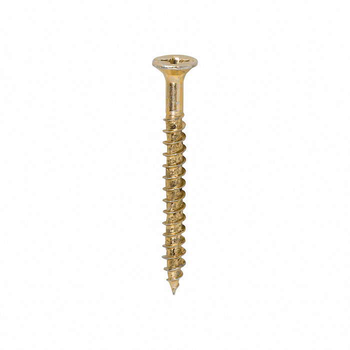 Velocity Premium Multi-Use Screws - PZ - Double Countersunk - Yellow