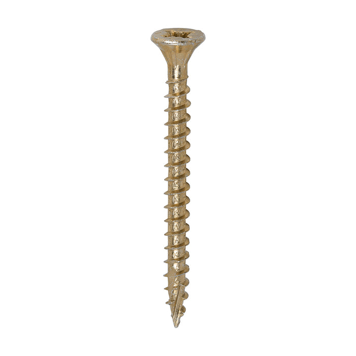 C2 Strong-Fix - PZ - Double Countersunk - Twin-Cut - Yellow