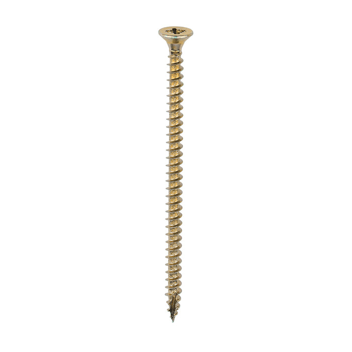 Classic Multi-Purpose Screws - PZ - Double Countersunk - Yellow