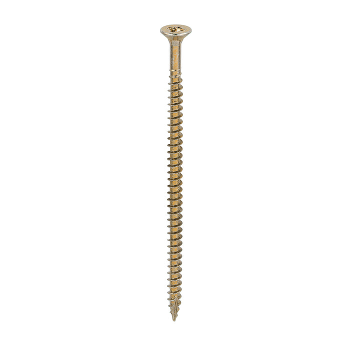 Classic Multi-Purpose Screws - PZ - Double Countersunk - Yellow