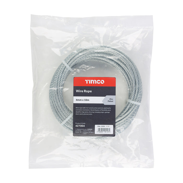 Wire Rope - Zinc