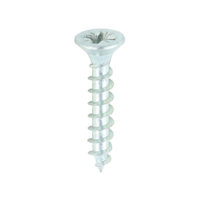 Solo Chipboard & Woodscrews - PZ - Double Countersunk - Zinc
