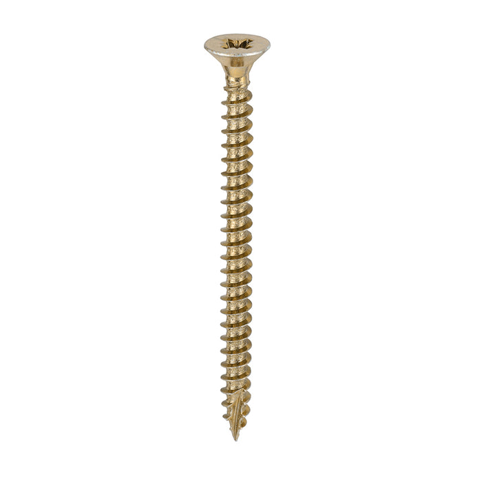 Classic Multi-Purpose Screws - PZ - Double Countersunk - Yellow