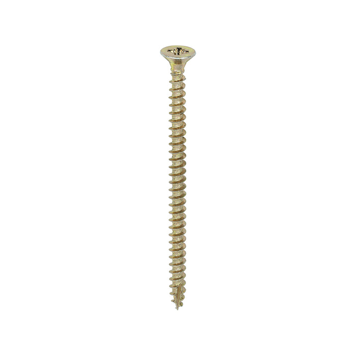 Classic Multi-Purpose Screws - PZ - Double Countersunk - Yellow