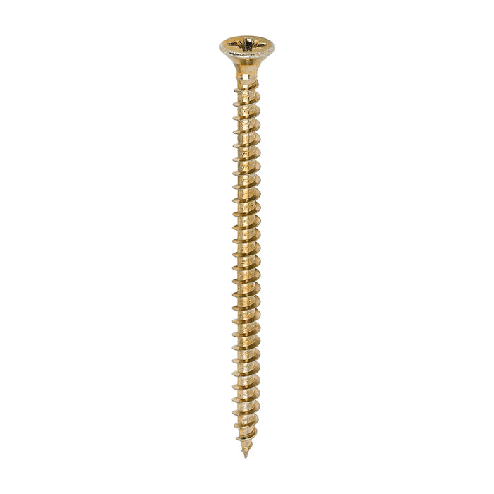 Solo Chipboard & Woodscrews - PZ - Double Countersunk - Yellow