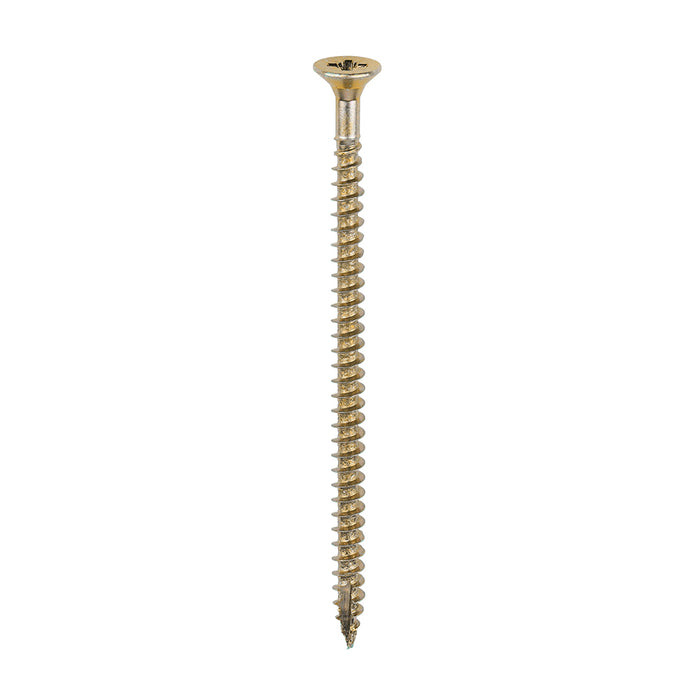 Classic Multi-Purpose Screws - PZ - Double Countersunk - Yellow