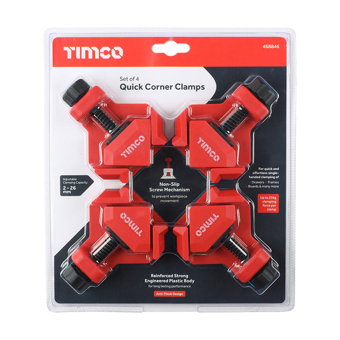 Quick Corner Clamp Set