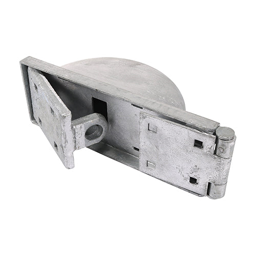 Padlock Protection Bar - Heavy Duty - Left - Hot Dipped Galvanised