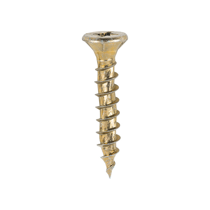 Velocity Premium Multi-Use Screws - PZ - Double Countersunk - Yellow