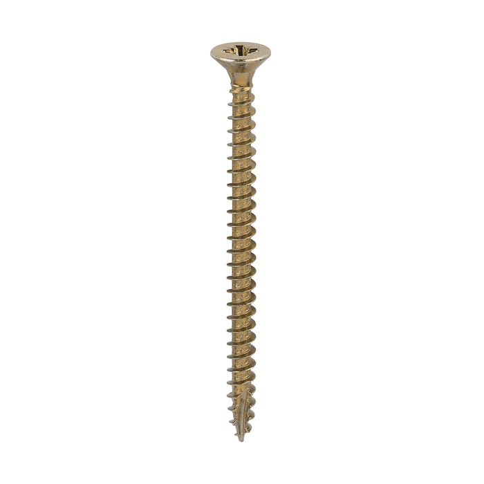 Classic Multi-Purpose Screws - PZ - Double Countersunk - Yellow