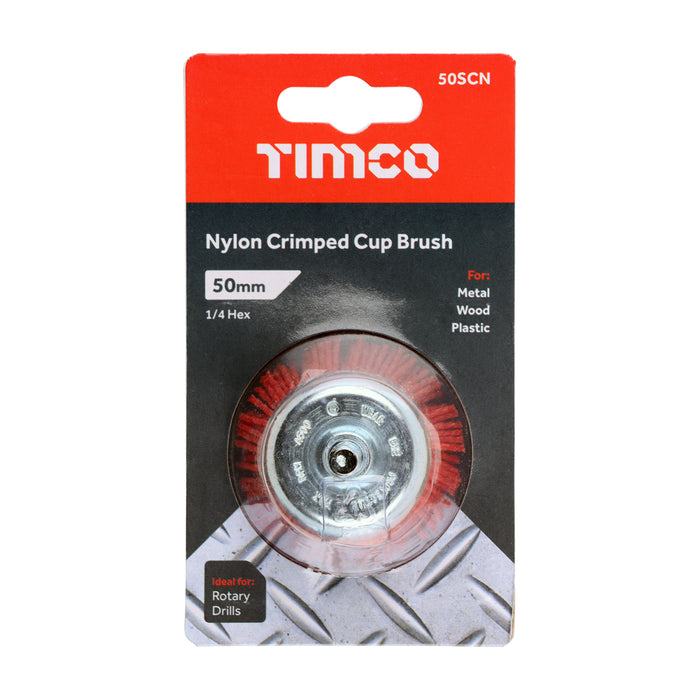 Drill Cup Brush - Nylon