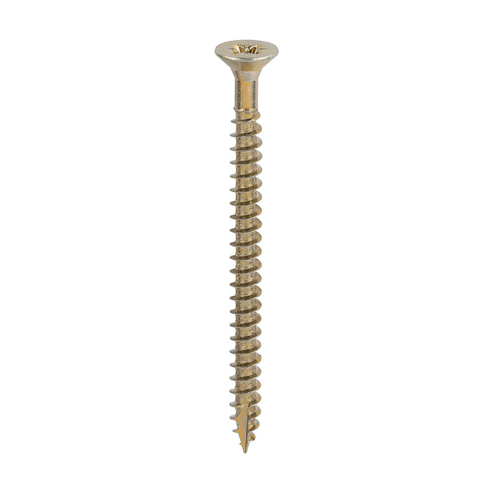 Classic Multi-Purpose Screws - PZ - Double Countersunk - Yellow