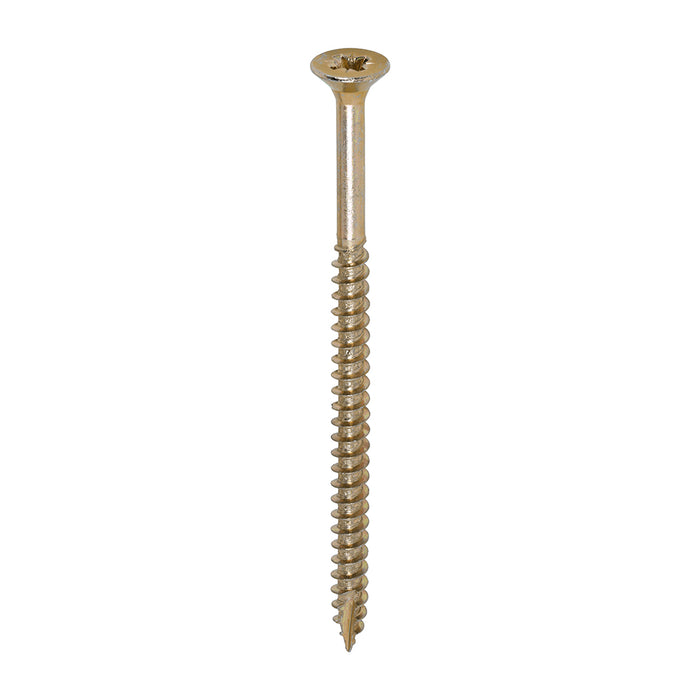 Classic Multi-Purpose Screws - PZ - Double Countersunk - Yellow