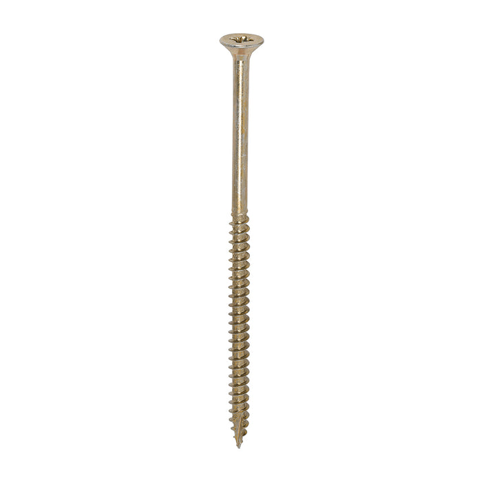 Classic Multi-Purpose Screws - PZ - Double Countersunk - Yellow