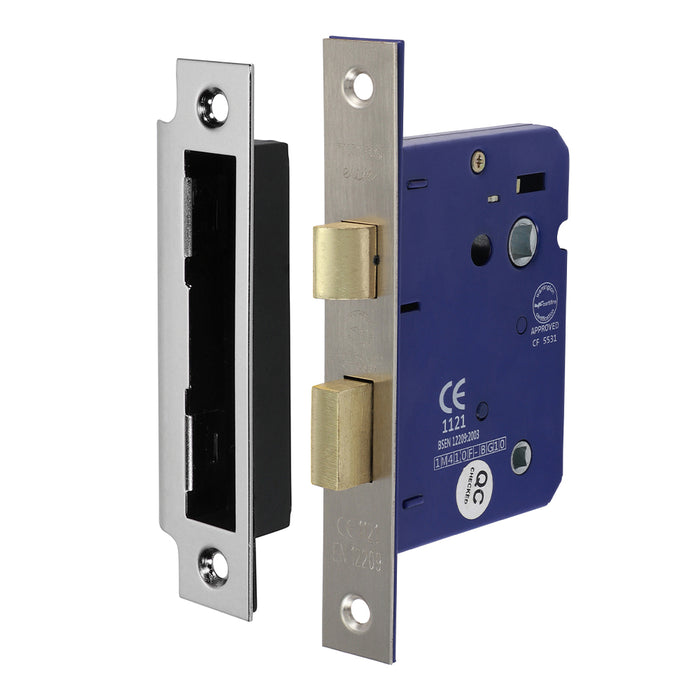 Bathroom Lock - Satin Nickel