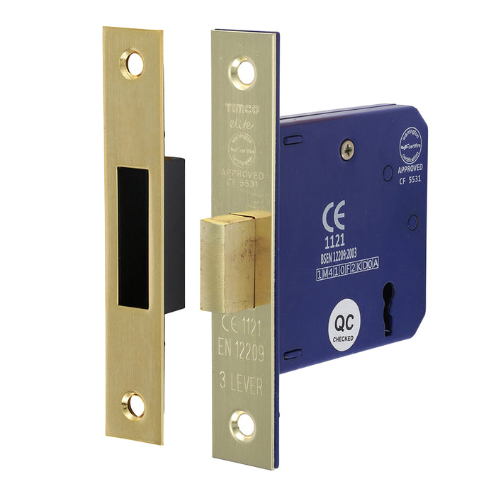 3 Lever Deadlock - Electro Brass