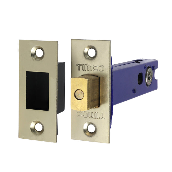 Architectural Tubular Deadbolt - Electro Brass & Satin Nickel