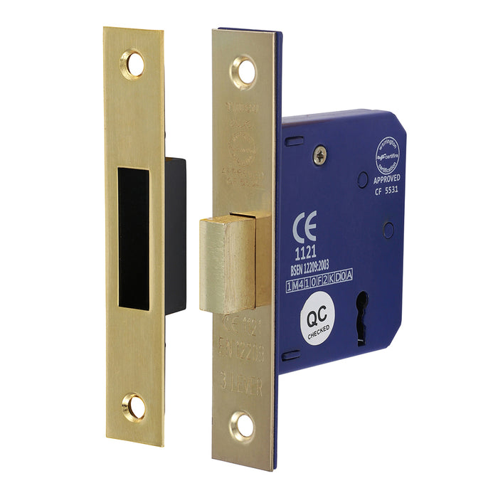 3 Lever Deadlock - Electro Brass