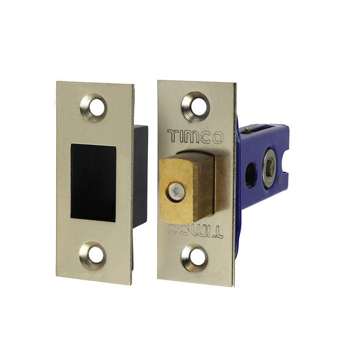 Architectural Tubular Deadbolt - Electro Brass & Satin Nickel