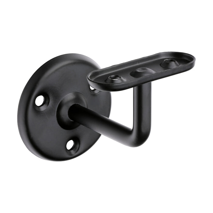 Steel Handrail Bracket - Black