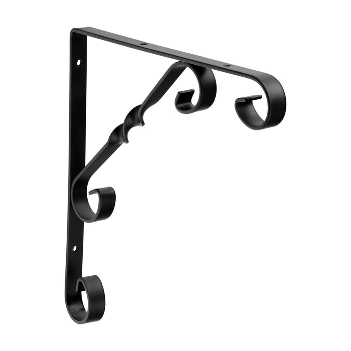 Scroll Bracket - Black