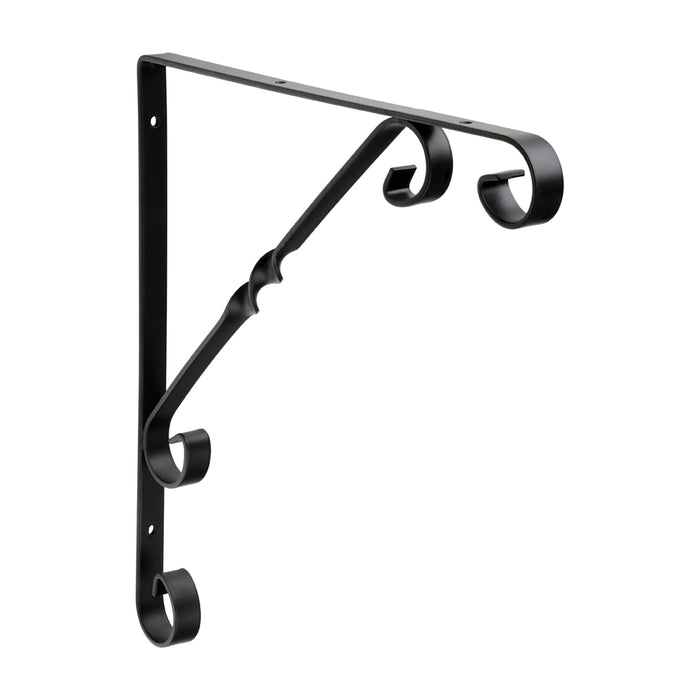 Scroll Bracket - Black