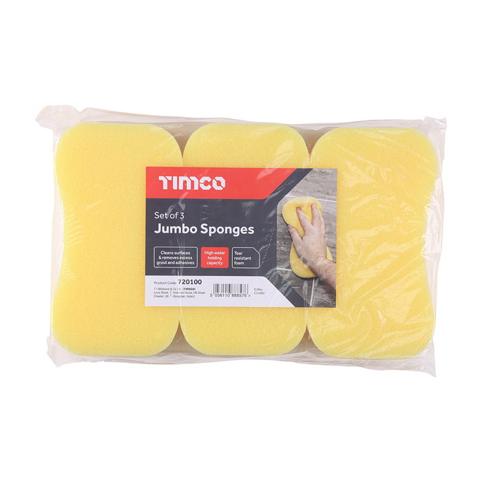 Pack of Jumbo Sponges