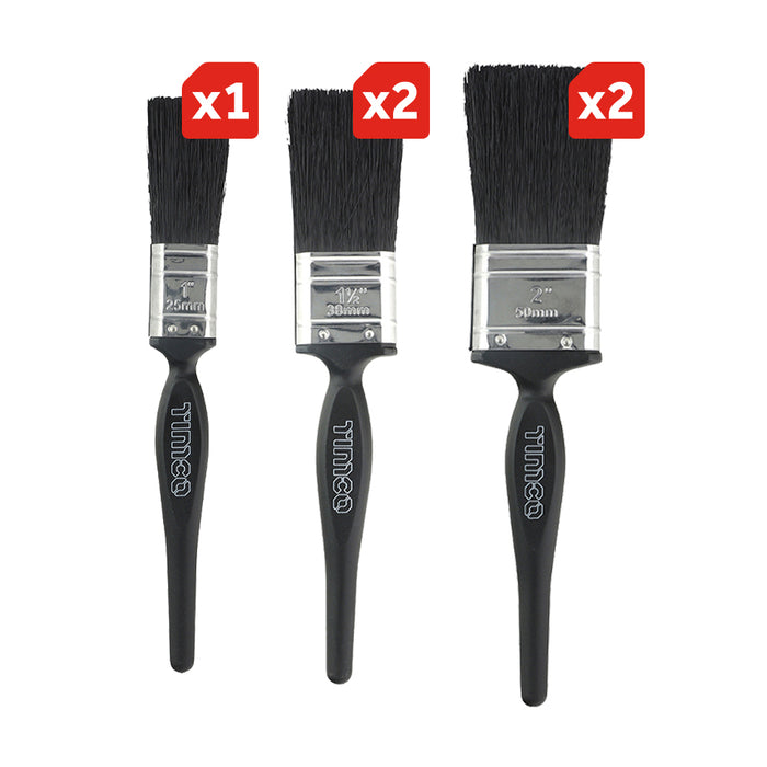 Contractors Mixed Paint Brush Set