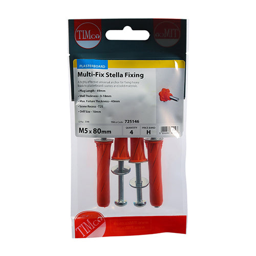 Stella Fixings - TX - Pan - Red