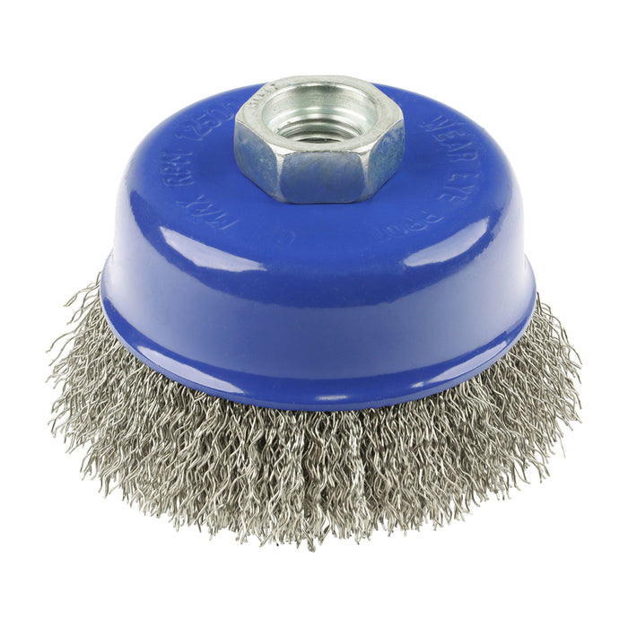 Angle Grinder Cup Brush - Crimped Stainless Steel