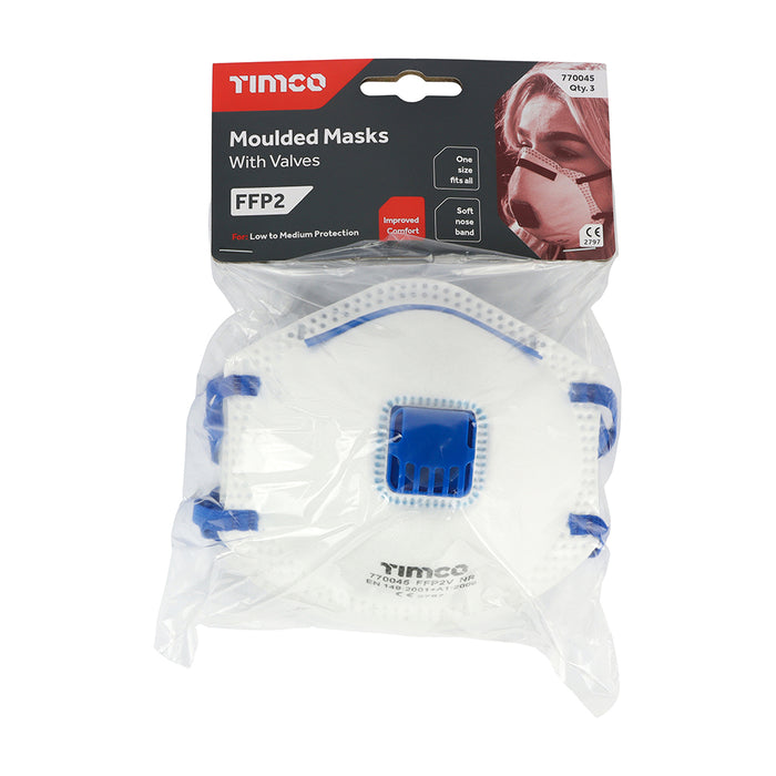 FFP2 Moulded Masks with Valve