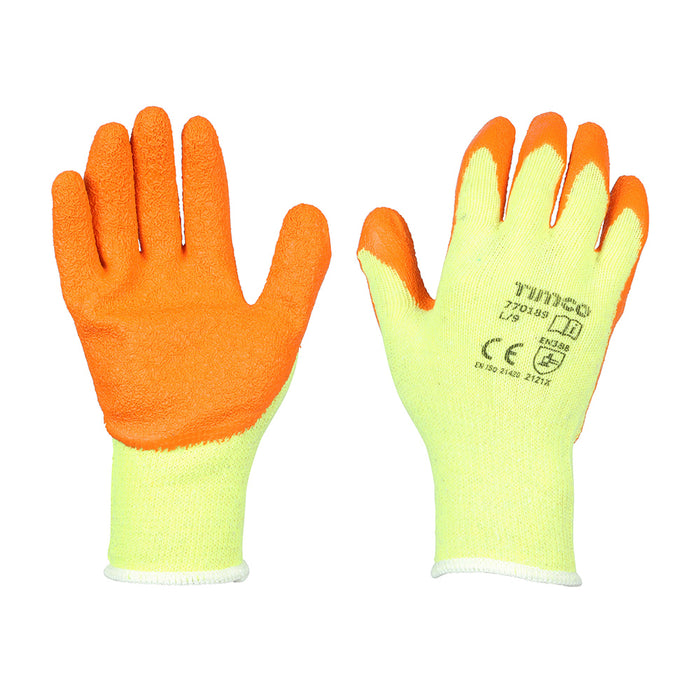 Eco-Grip Gloves - Crinkle Latex Coated Polycotton - Multi Pack