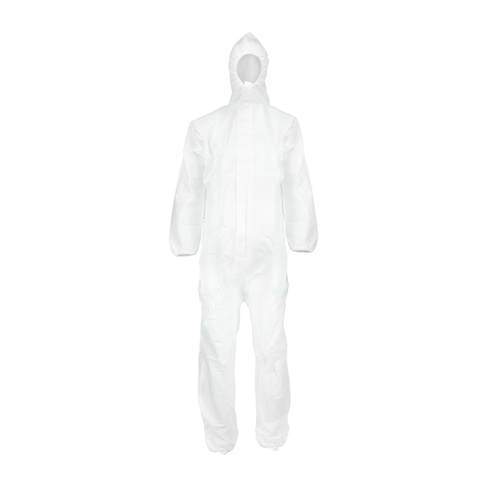 Cat III Type 5/6 Coverall - High Risk Protection - White