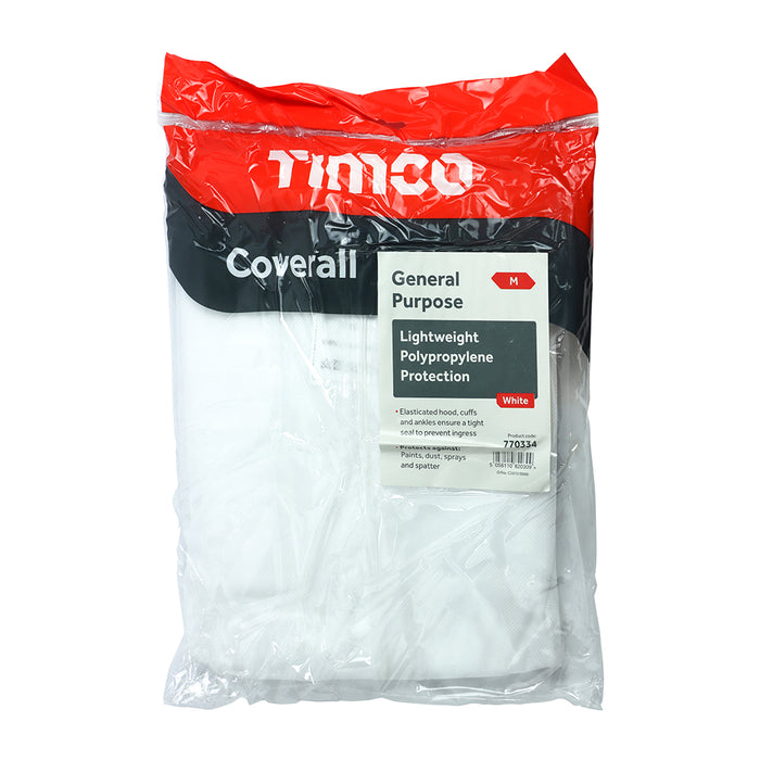 General Purpose Coverall - White