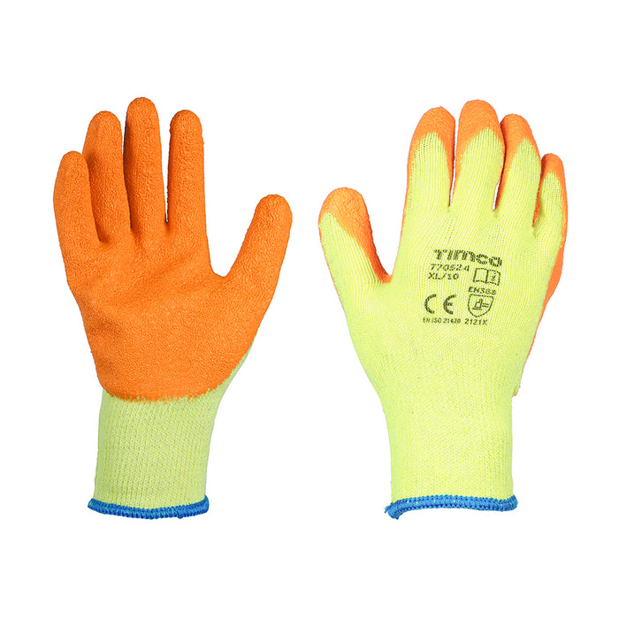 Eco-Grip Gloves - Crinkle Latex Coated Polycotton - Multi Pack