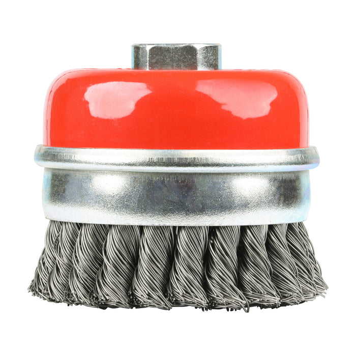 Angle Grinder Cup Brush - Twisted Knot Steel Wire