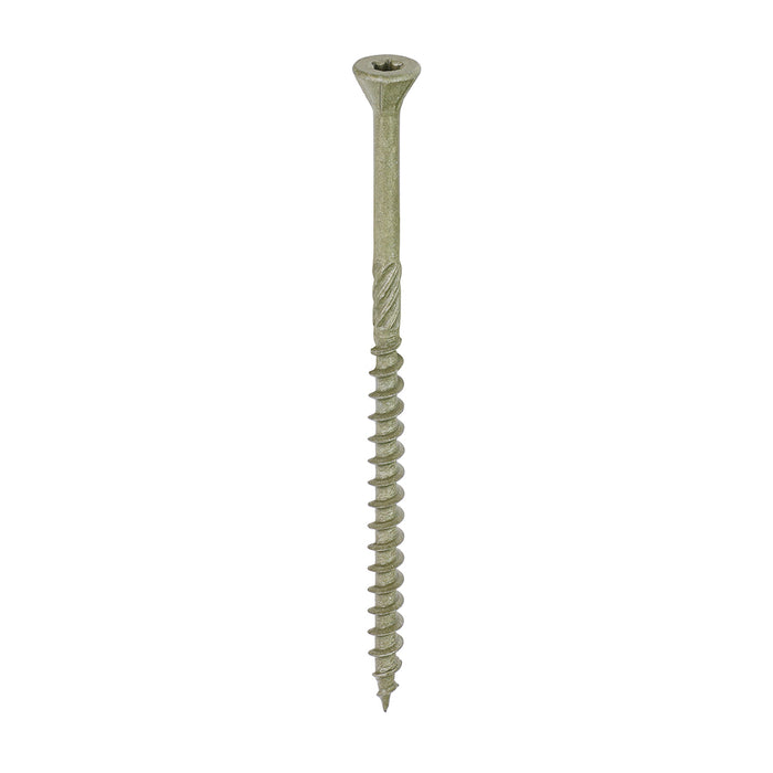 C2 Deck-Fix - TX - Countersunk with Ribs - Twin-Cut - Green