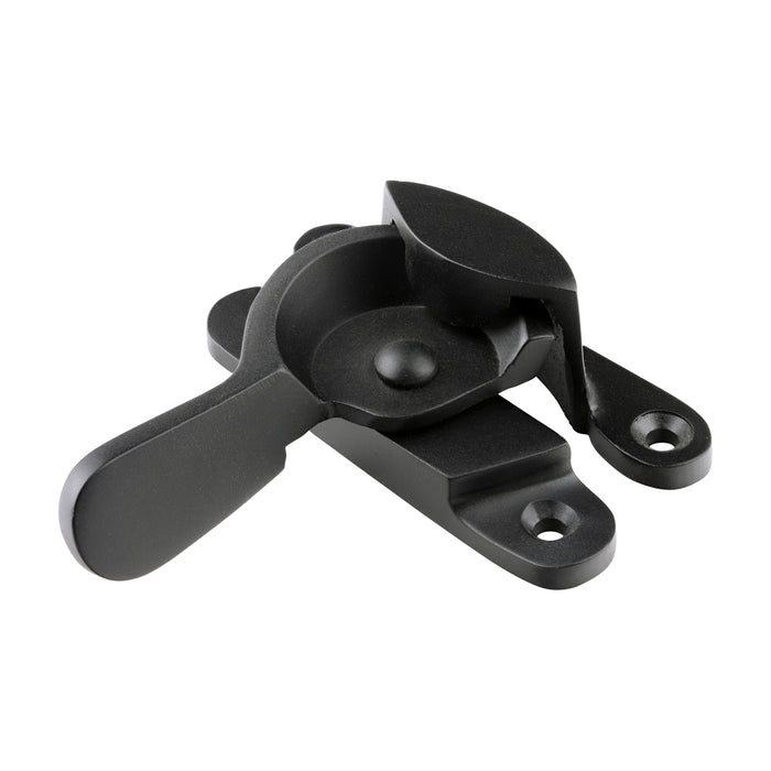 Fitch Pattern Sash Fastener - Matt Black