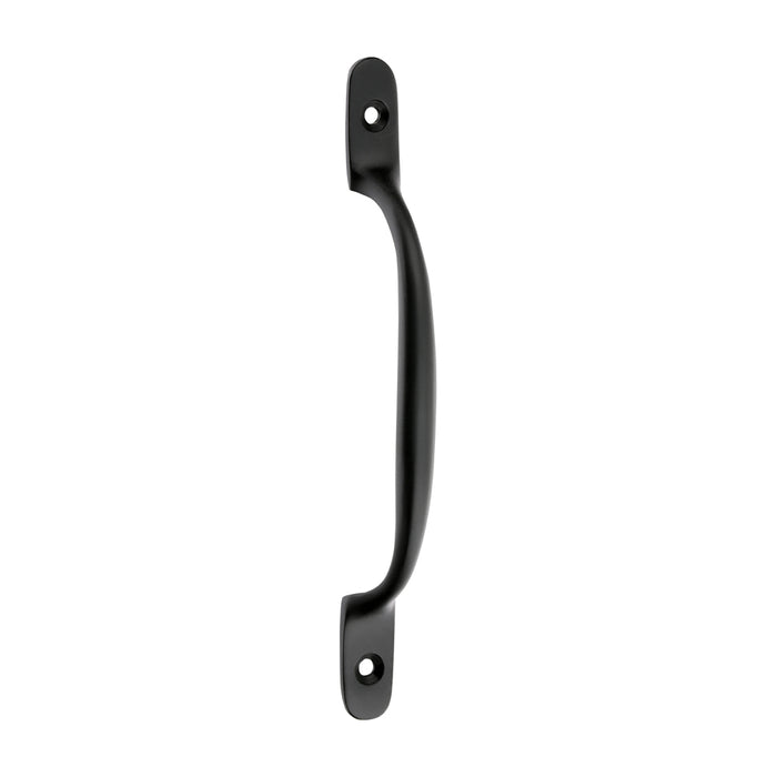 Traditional Pattern Sash Pull Handle - Matt Black