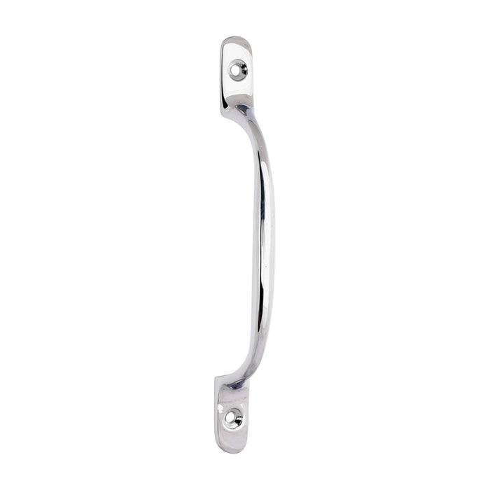 Traditional Pattern Sash Pull Handle - Polished Chrome