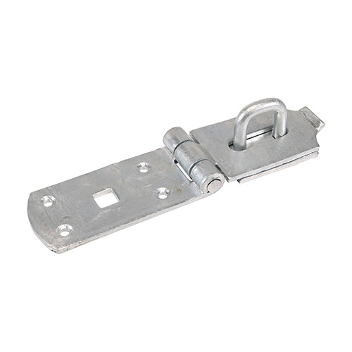 Secure Bolt On Hasp & Staple - Heavy Duty - Hot Dipped Galvanised