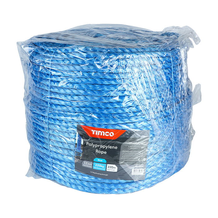 Polypropylene Rope - Blue - Long Coil