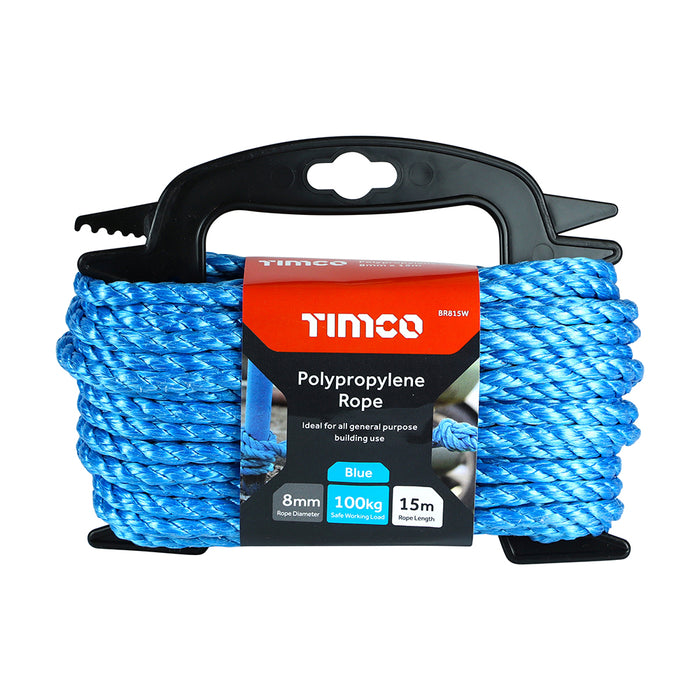 Polypropylene Rope - Blue - Winder