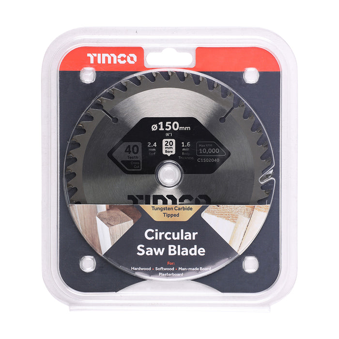 Circular Saw Blade - Trimming/Crosscut - Medium/Fine