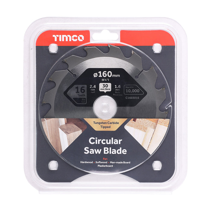 Circular Saw Blade - General Purpose - Coarse/Medium