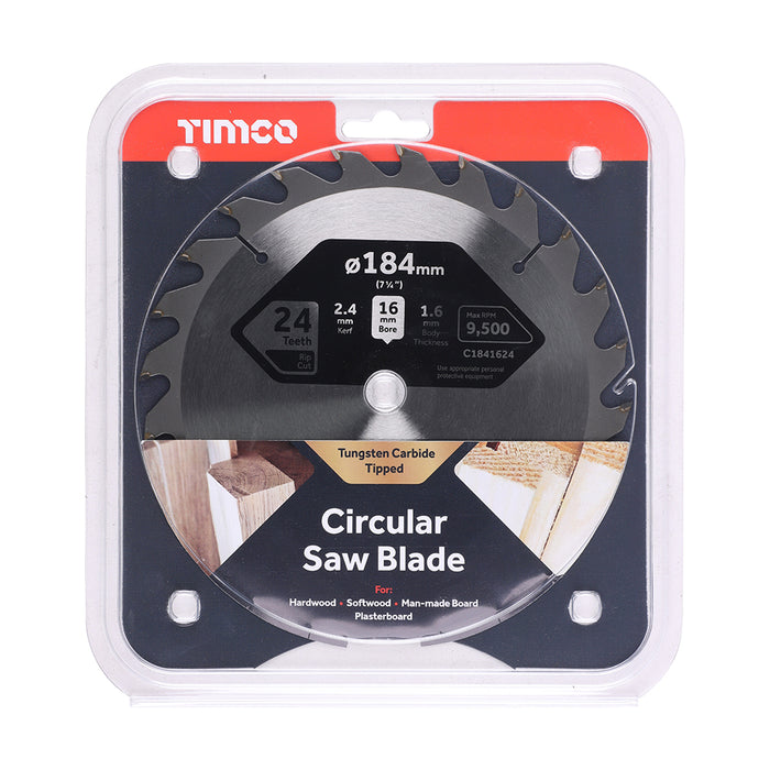 Circular Saw Blade - General Purpose - Coarse/Medium