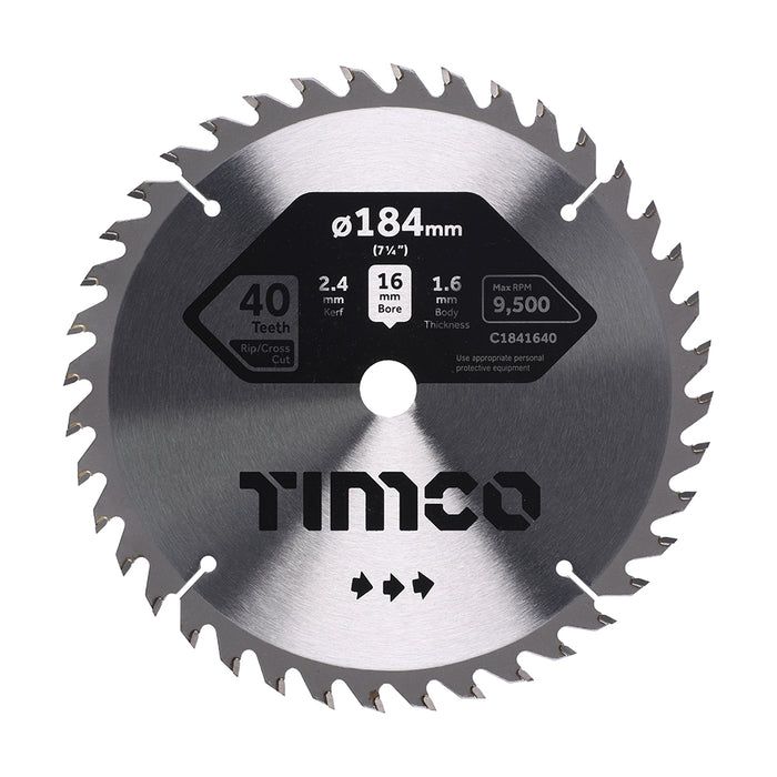 Circular Saw Blade - Trimming/Crosscut - Medium/Fine