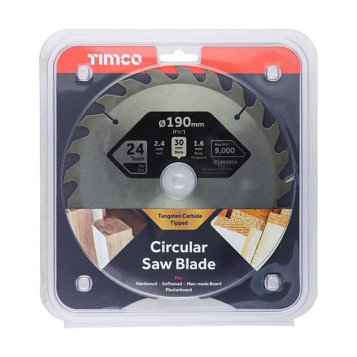 Circular Saw Blade - General Purpose - Coarse/Medium