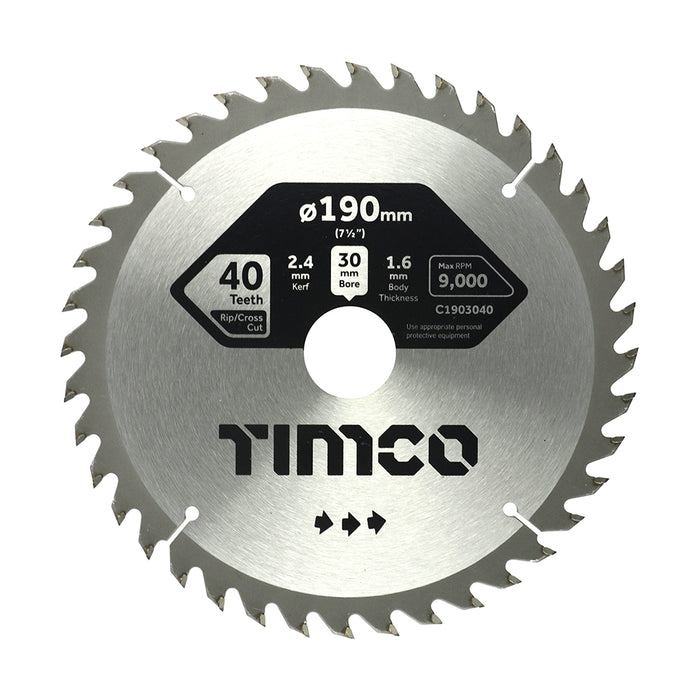 Circular Saw Blade - General Purpose - Coarse/Medium