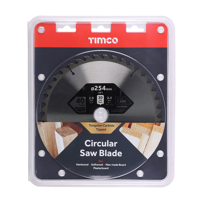 Circular Saw Blade - Combination - Medium